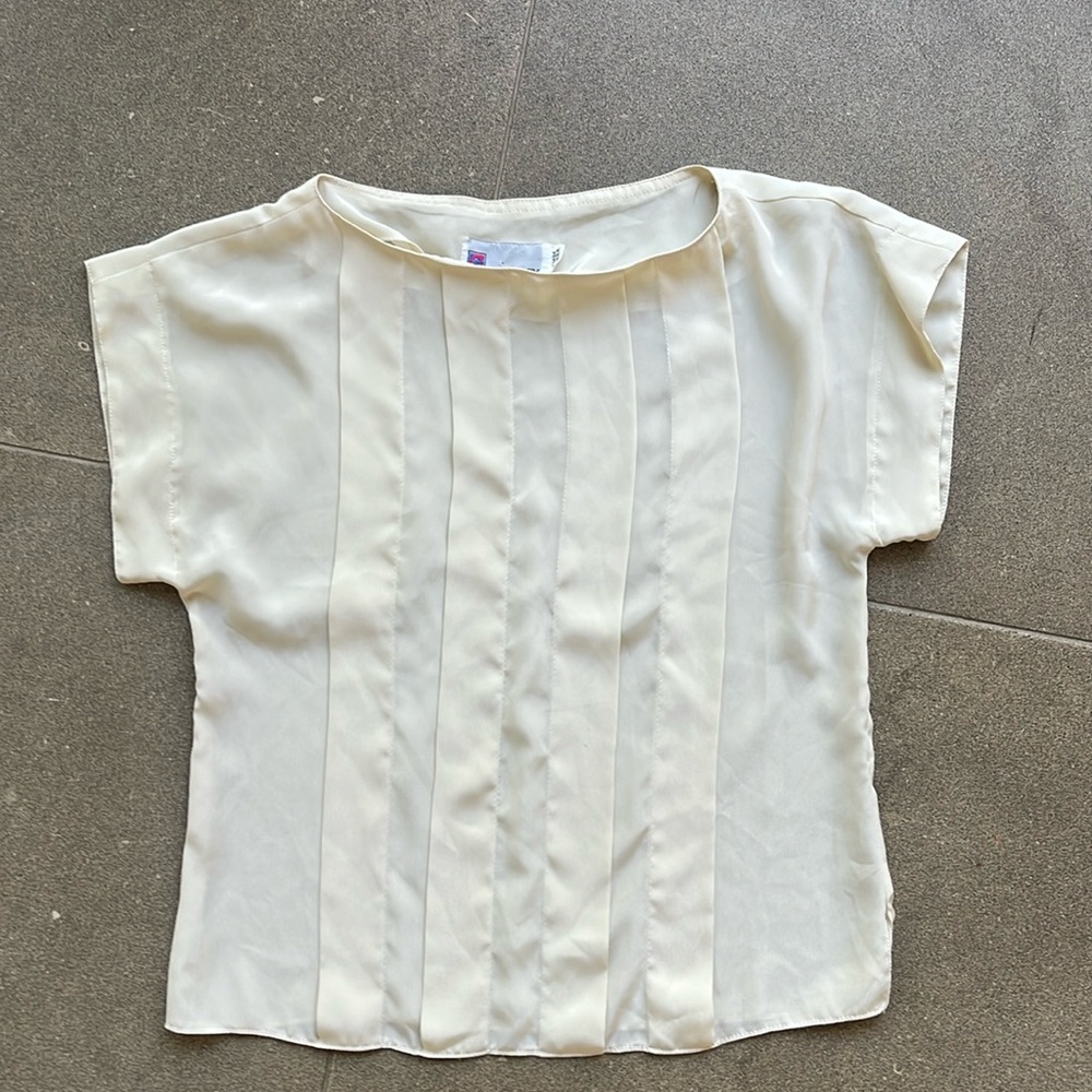 Prophecy/ vintage/ silk/ light beige/ size 4